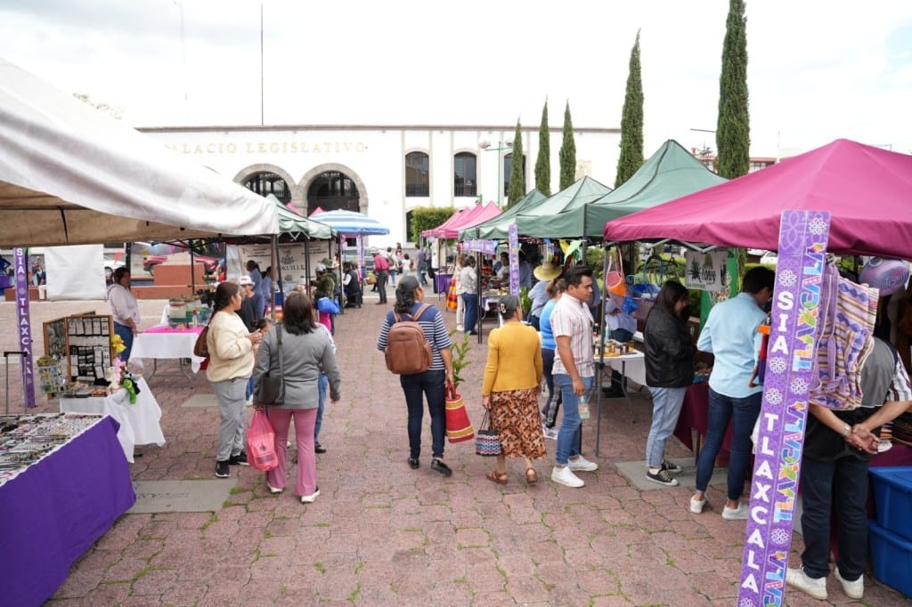 Invita ayuntamiento de Tlaxcala al mercado social para este viernes 6 de febrero en la Plaza Juárez