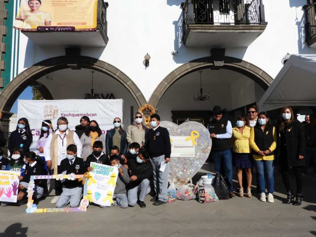 Conmemoran Día Mundial contra el Cáncer en Yauhquemehcan