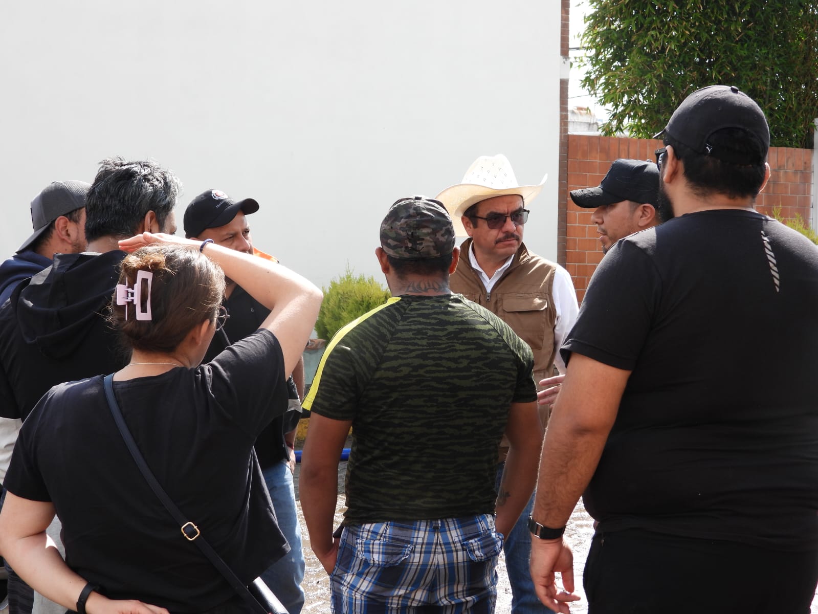 Recorre Presidente Municipal de Yauhquemehcan comunidades afectadas por lluvia, para coordinar acciones de apoyo