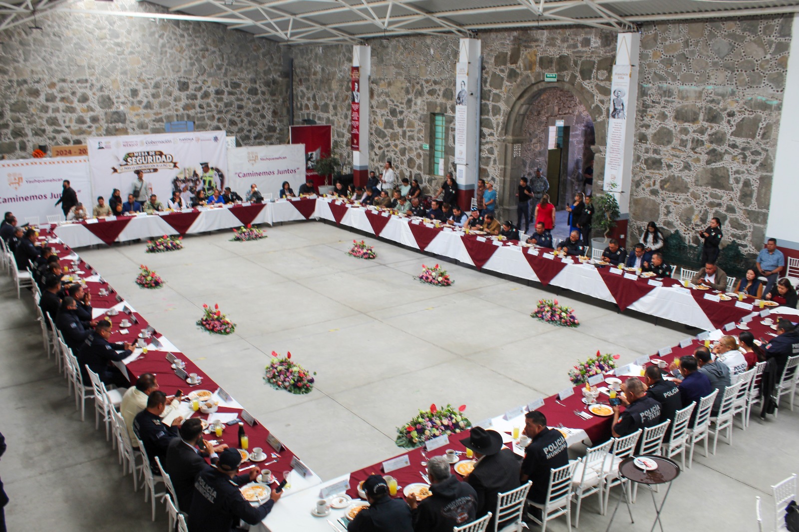 Yauhquemehcan recibió la Mesa de Construcción de la Paz